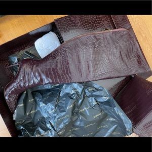 Iamjenniferle Caiman II (oxblood) Over the knee boots size 40 slightly wider
